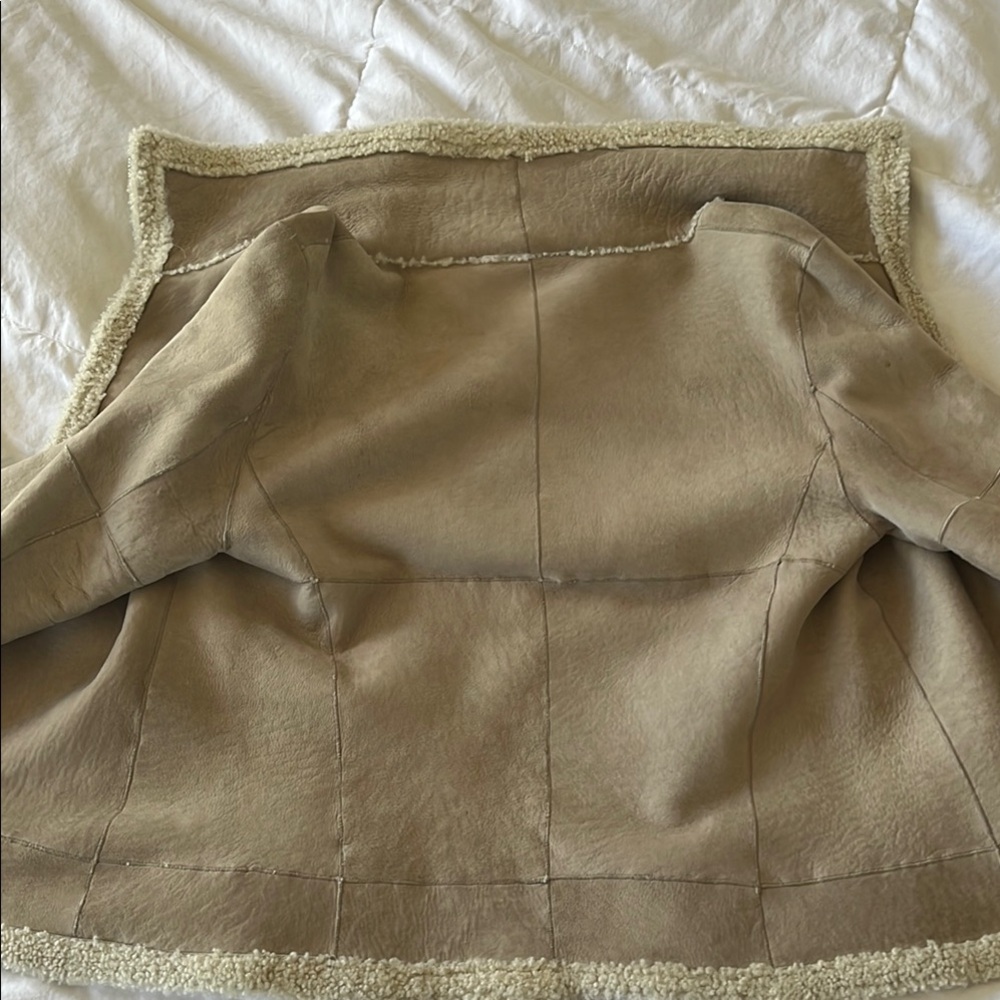 BAMFORD Cropped Shearling Jacket - Picture 6 of 7